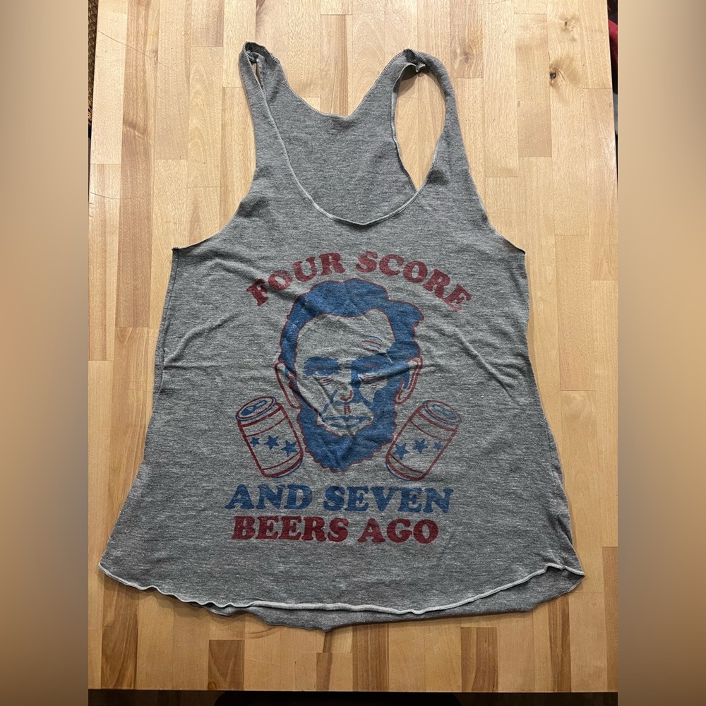 4th‎ of July racerback tank top